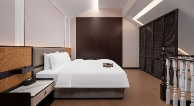 Люкс с видом на сад Q.Pavilion Hotel