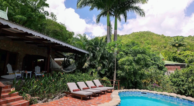 Вилла с 2 комнатами с красивым видом из окна Stonefield Villa Resort