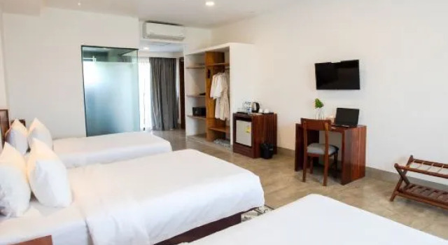 Трёхместный семейный номер Deluxe DACO Hotel