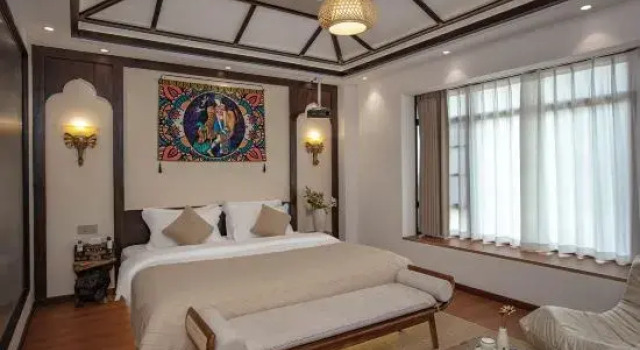 Люкс с 2 комнатами с красивым видом из окна "Lanyu-CloudHaven | Thai-Serene Retreat Villa"