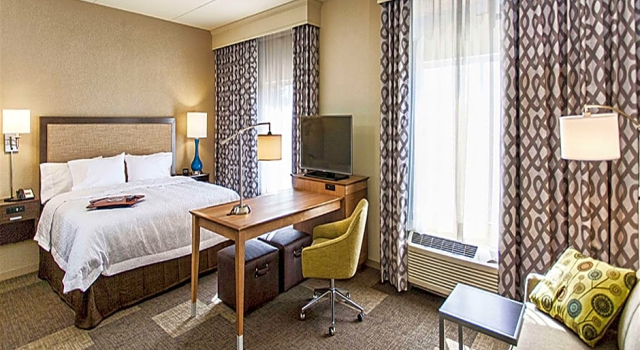 Двухместный люкс Hampton Inn Hibbing