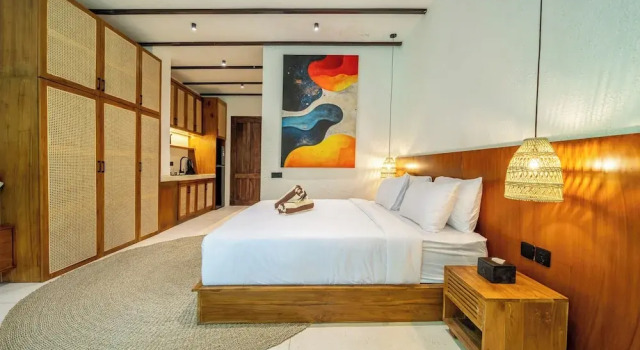 Двухместная студия с видом на сад Sacred Jungle by EVDEkimi - Stylish Jungle Retreat with Apartments & Villas with Kitchens, Pools and Concierge Service in Ubud