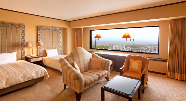Двухместный номер Deluxe Okura Act City Hotel Hamamatsu