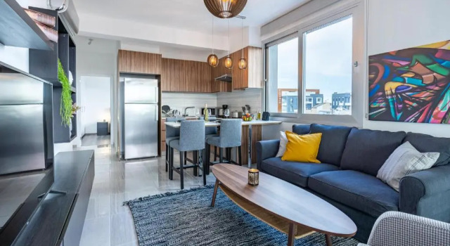 Апартаменты Sunflower 1-Bedroom Apartment in Larnaca
