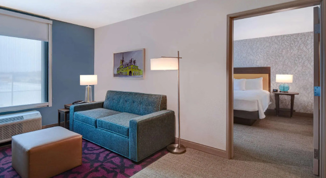Двухместный люкс c 1 комнатой Home2 Suites East Hanover, NJ