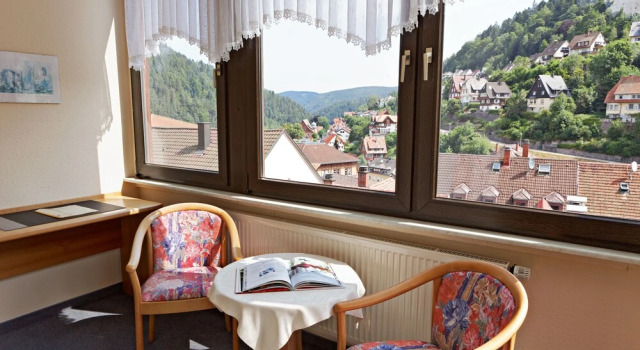 Двухместный номер Standard с видом на город Hotel Restaurant Ketterer am Kurgarten