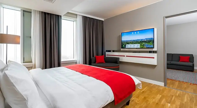 Двухместный люкс c 1 комнатой Holiday Inn Hamburg - City Nord by IHG