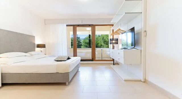 Двухместный номер Standard Цокольный этаж с балконом The Residence Aparthotel