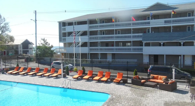 Люкс с видом на залив Surfside Hotel and Suites