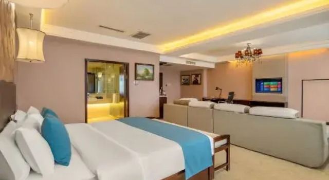 Люкс Deluxe Aksu Pudong Holiday Hotel