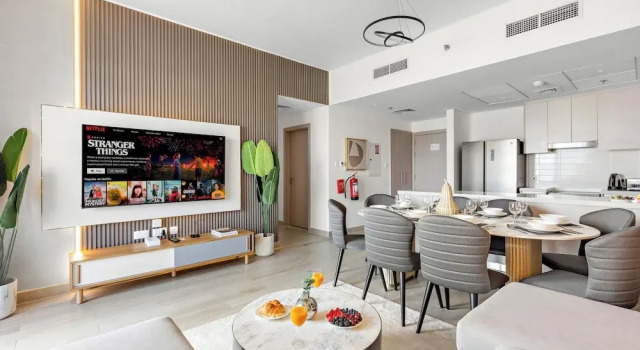 Апартаменты Comfort Desert Key - Perfectly Located Yas Island Apartments