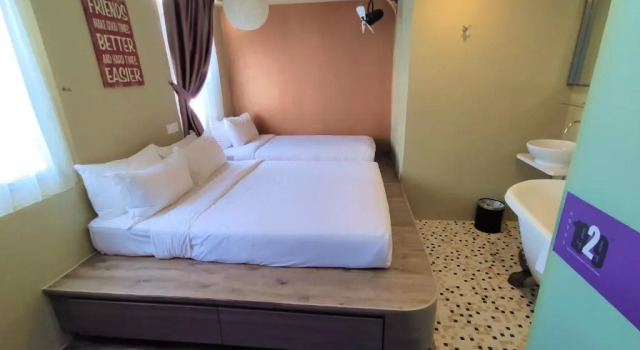 Standardní Třílůžkový pokoj A Hotel Chinatown
