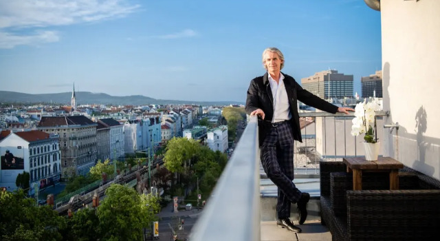Standard cameră 2 camere penthouse cu balcon și cu vedere la oraș Skyflats Vienna Belle View
