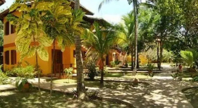 Кровать в общем номере Arraial Bangalô Praia Hotel