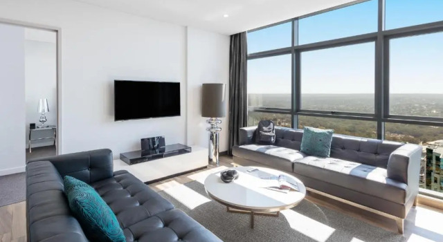 Люкс с 3 комнатами Meriton Suites Chatswood