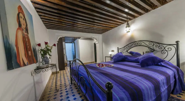 Standardowy dwuosobowy pokój Riad Hala