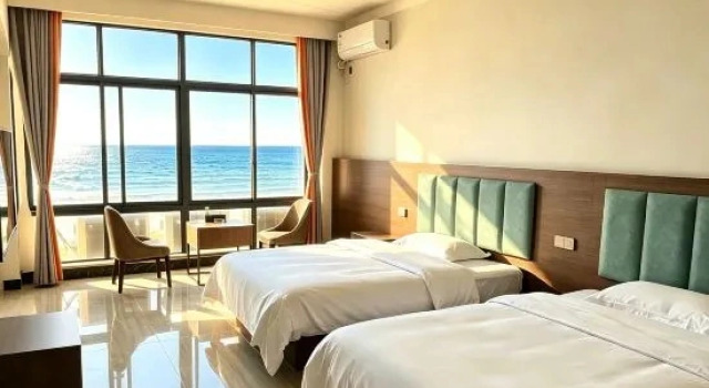 Люкс No.7 Mansion Light Luxury Seaview Hotel (Fangchenggang Sankuaishi Branch)