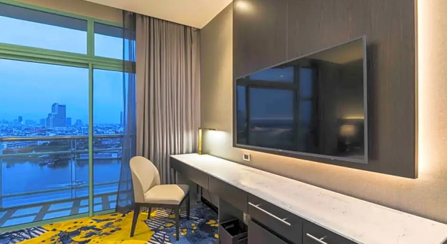 Двухместный номер Grand Deluxe с видом на реку Отель Chatrium Riverside в Бангкоке