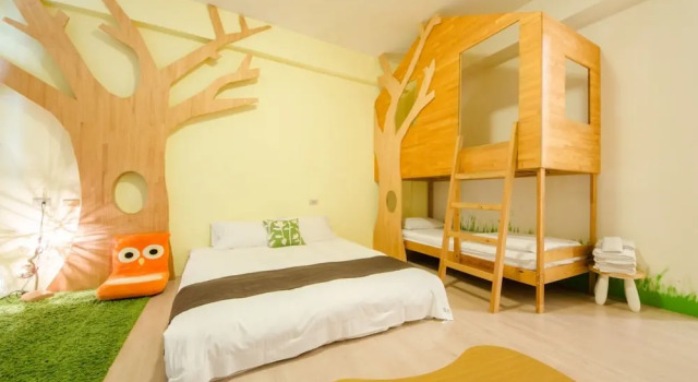 Трёхместный номер Standard с балконом anping2x2 b&b
