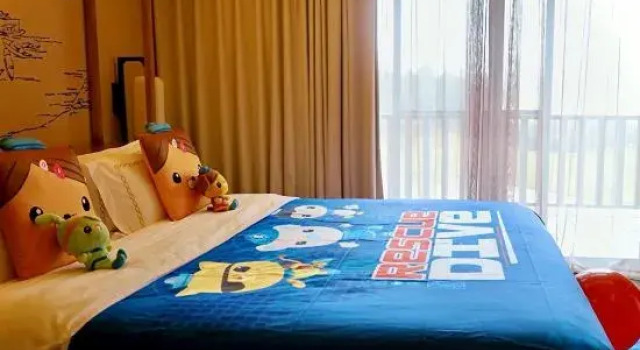 Семейный люкс с видом на сад Fairy Mountain Huapont Hotel