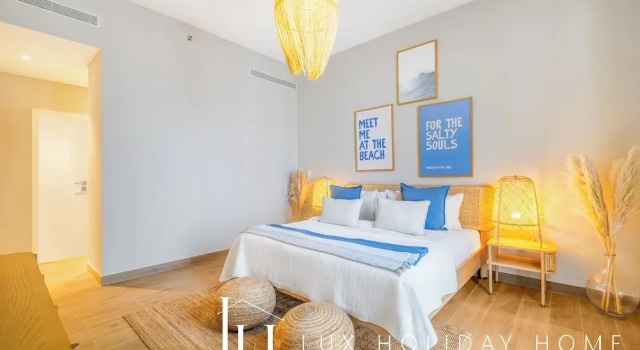 LUX  La Mer Infinity View-Luxury Boho 1, Забронировать Апартаменты/квартира Дубай Эмират Дубай, рядом с Пляж Ля Мер