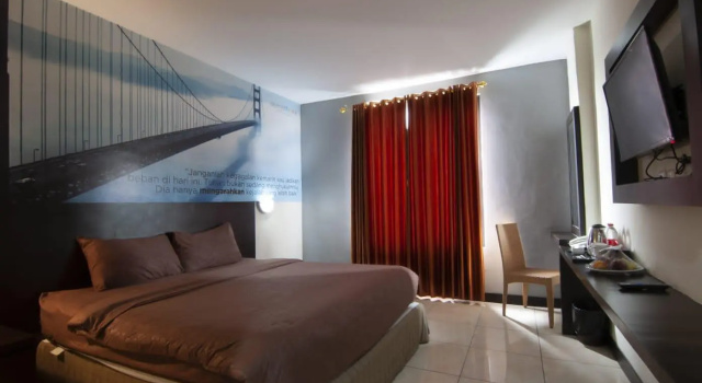 Deluxe dobbelt værelse Grand Master Hotel Purwodadi