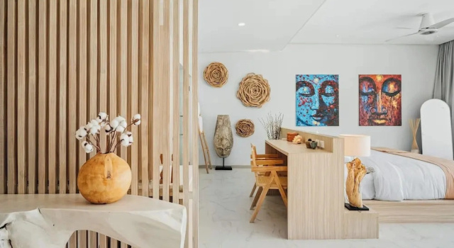 Bangrak Beachfront "Secret Tides" Villas, Забронировать Вилла Коттеджи Самуи, Коттедж