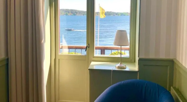 Одноместный номер Standard с видом на море Waxholms Hotell