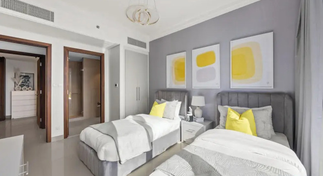 Prestigious 3.5 BR in Boulevard, Забронировать Апартаменты/квартира Дубай Эмират Дубай, рядом с Дубайский аквариум