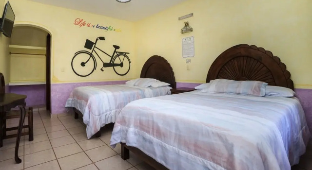 Четырёхместный номер Standard Hotel Quinta Mirador Zacualli