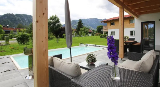 Шале Luxalps- Chalets Inzell- Sauna- Skifahren- Wandern- Natur- Chiemgau Card - Chalet No 8 & 16 mit Hot Pot