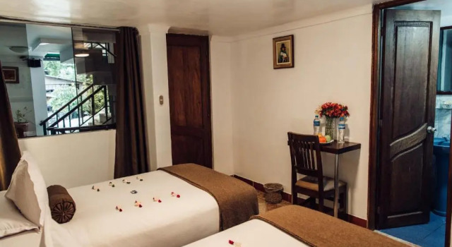 Superior Dvoulůžkový s manželskou postelí pokoj Hotel Retama Machupicchu