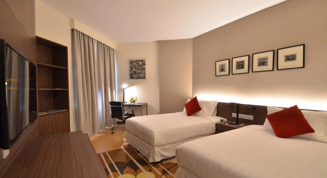 Двухместный номер Deluxe Oakwood Hotel & Residence Kuala Lumpur
