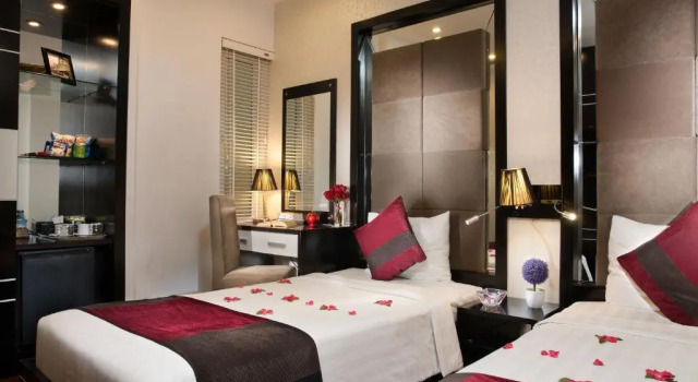 Двухместный номер Deluxe The Silk Boutique Hotel & Spa - Old Quarter City Center
