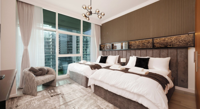 Coastal Elegance with PlayRoom PS5, Забронировать Апартаменты/квартира Апартаменты Эмирата Дубая, рядом с Dubai Marina Yacht Club, Апартаменты/квартира