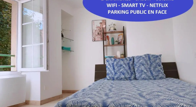 Апартаменты Apt 67m2 Hyper Centre: 2 Chambres, Cuisine TV Wifi