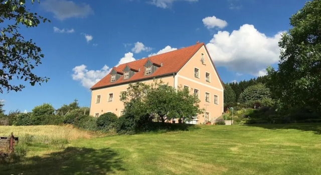 Коттедж Ferienhaus mit Wellnessbereich