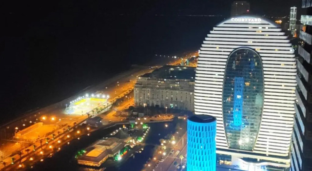 Апартаменты ORBI APARTMENTS на 45 этаже с прекрасным видом