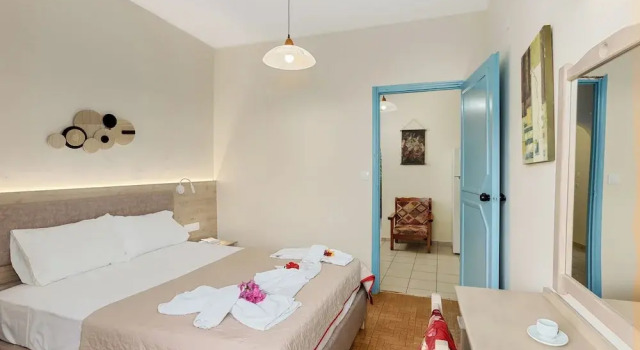 Апартаменты с 2 комнатами с балконом и с видом на море Sunrise Hotel & Apartments