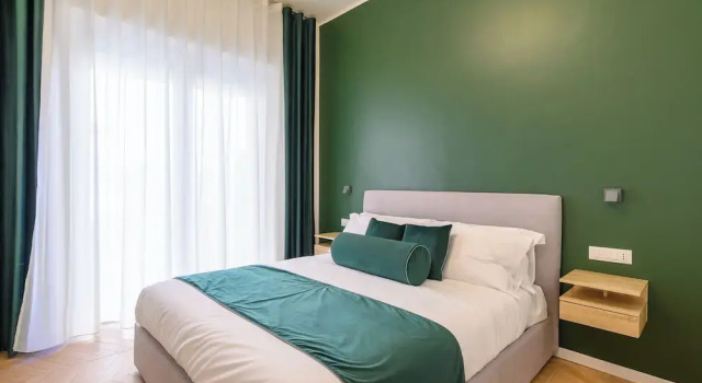 Komfort Doppel Zimmer mit Balkon und mit Stadtblick Tolu Relais