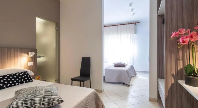 Семейный номер Standard Hotel Mocambo Riccione CENTRALISSIMO AL MARE