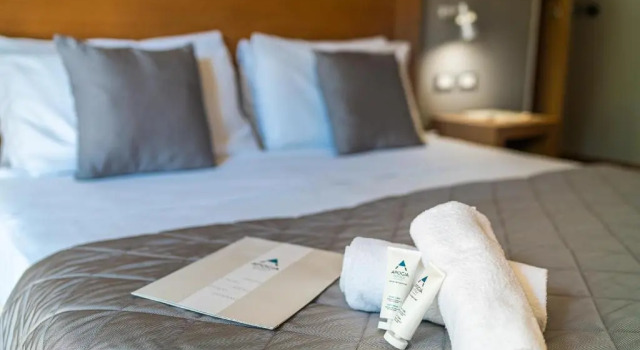 Трёхместный номер Standard с видом на бассейн Hotel Martini