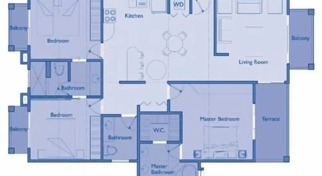 Номер Standard Captivating 3br/2.5ba Unit is Just Perfect