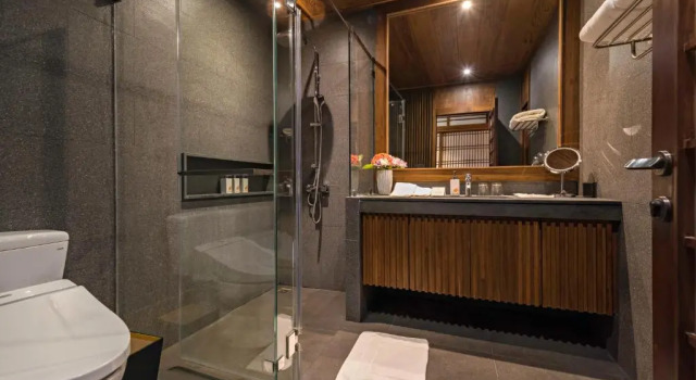 Номер Grand с 2 комнатами с видом на горы Onsen at Moncham