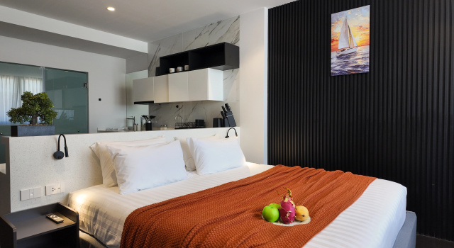 Квартира Modern Contrast Studio in Utopia Dream Max Nai Harn