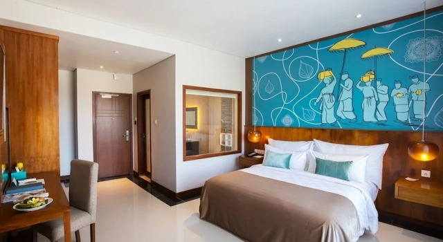 Двухместный номер The Leaf Deluxe Курорт The Leaf Jimbaran
