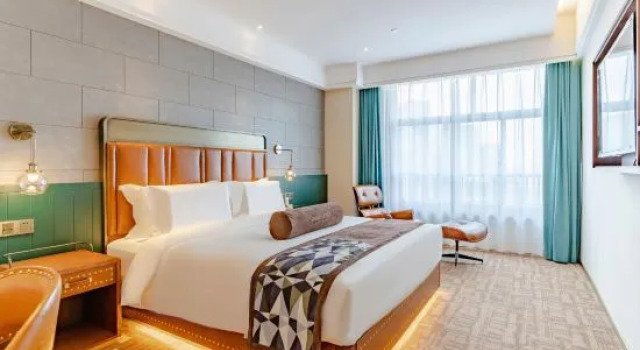 Люкс Superior James Joyce Coffetel Hotel (Feixi Jadeite Road University Town)