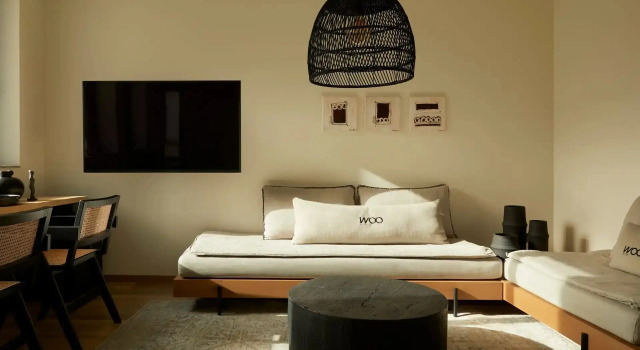 Двухместный полулюкс с видом на город Athens Woo Suites