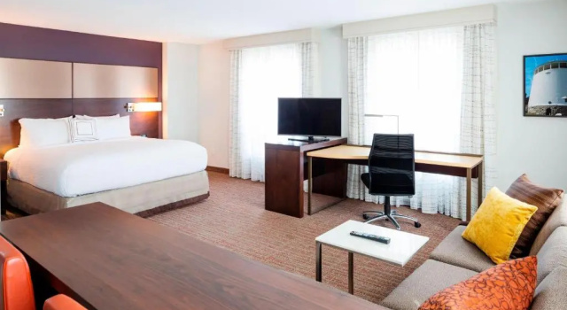 Двухместная студия Residence Inn by Marriott Bangor