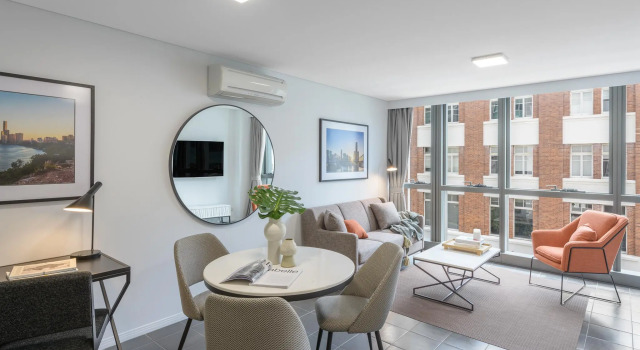 Люкс c 1 комнатой Meriton Suites Adelaide Street, Brisbane